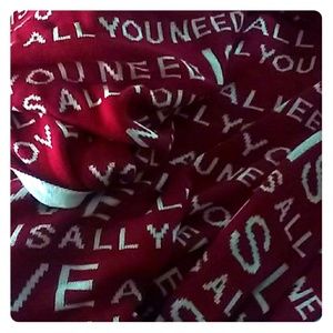 All you need is love blanket